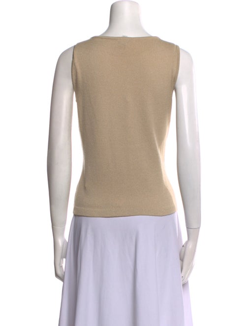 St. John Wool Bateau Neckline Top