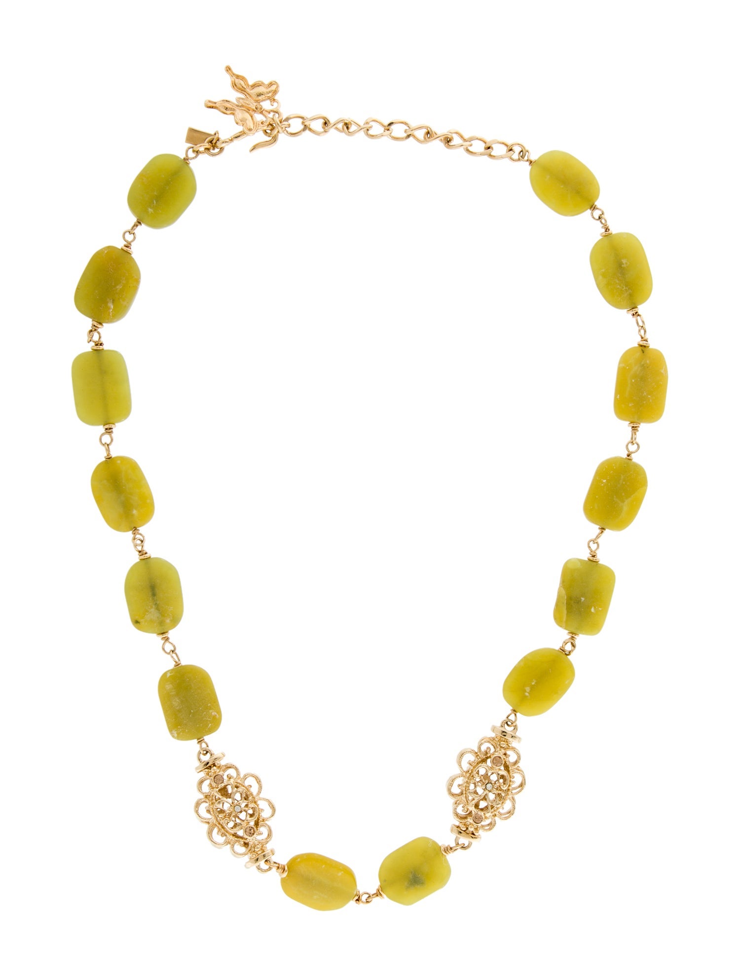 St. John Crystal Station Necklace
