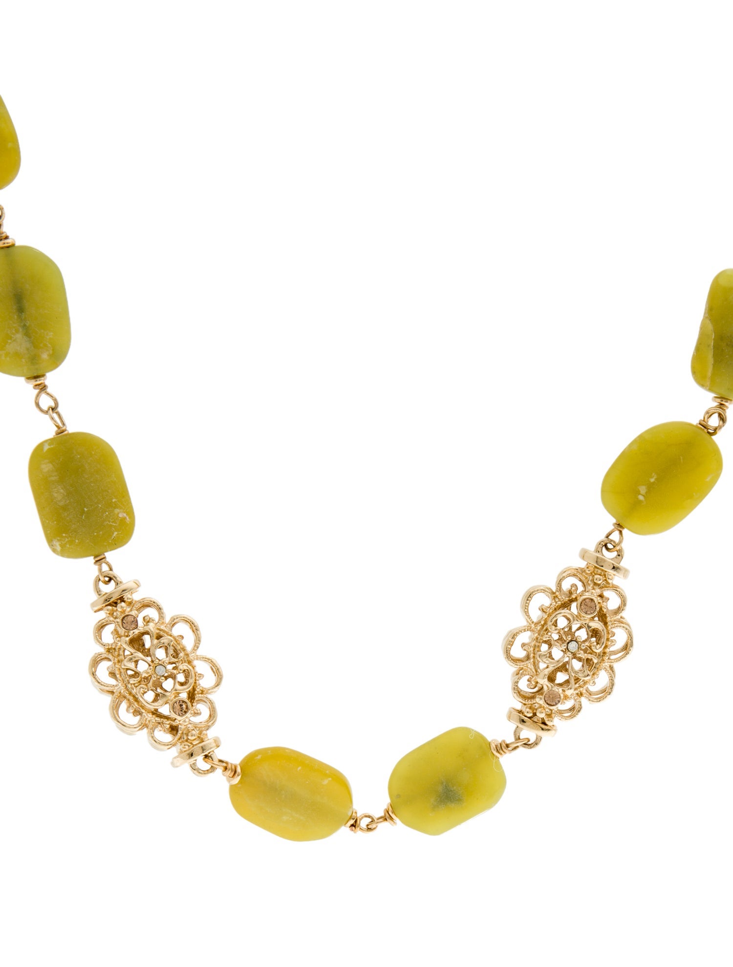 St. John Crystal Station Necklace