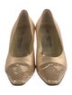 St. John Satin Sequin Embellishments Pumps