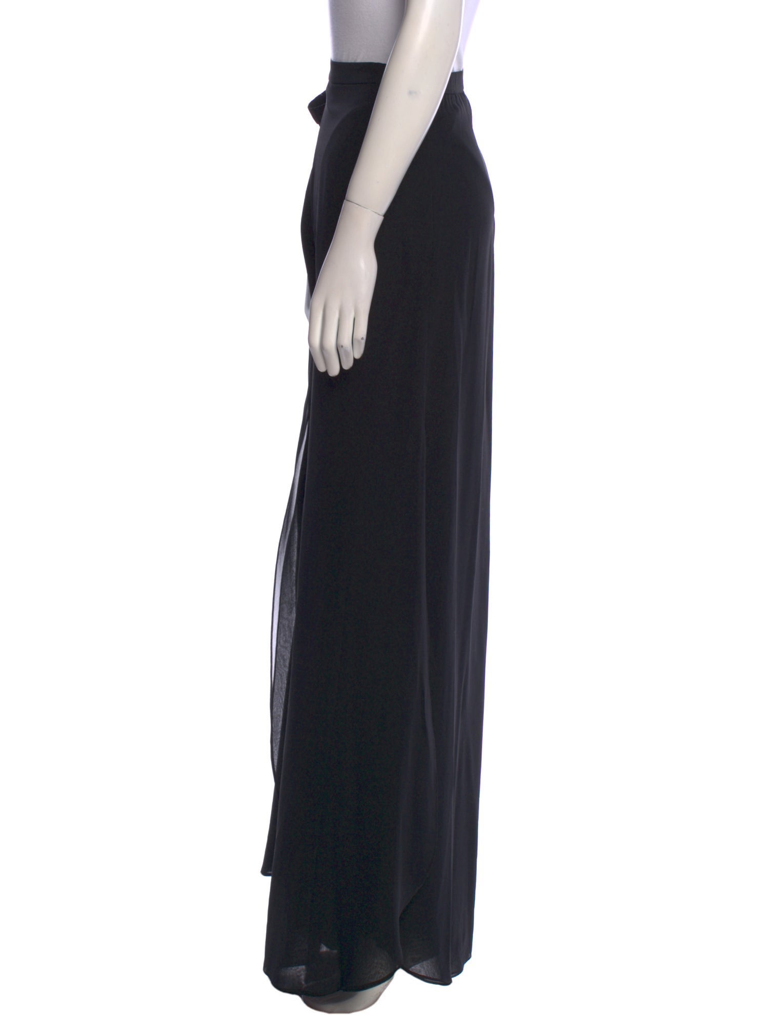 St. John Silk Wide Leg Pants
