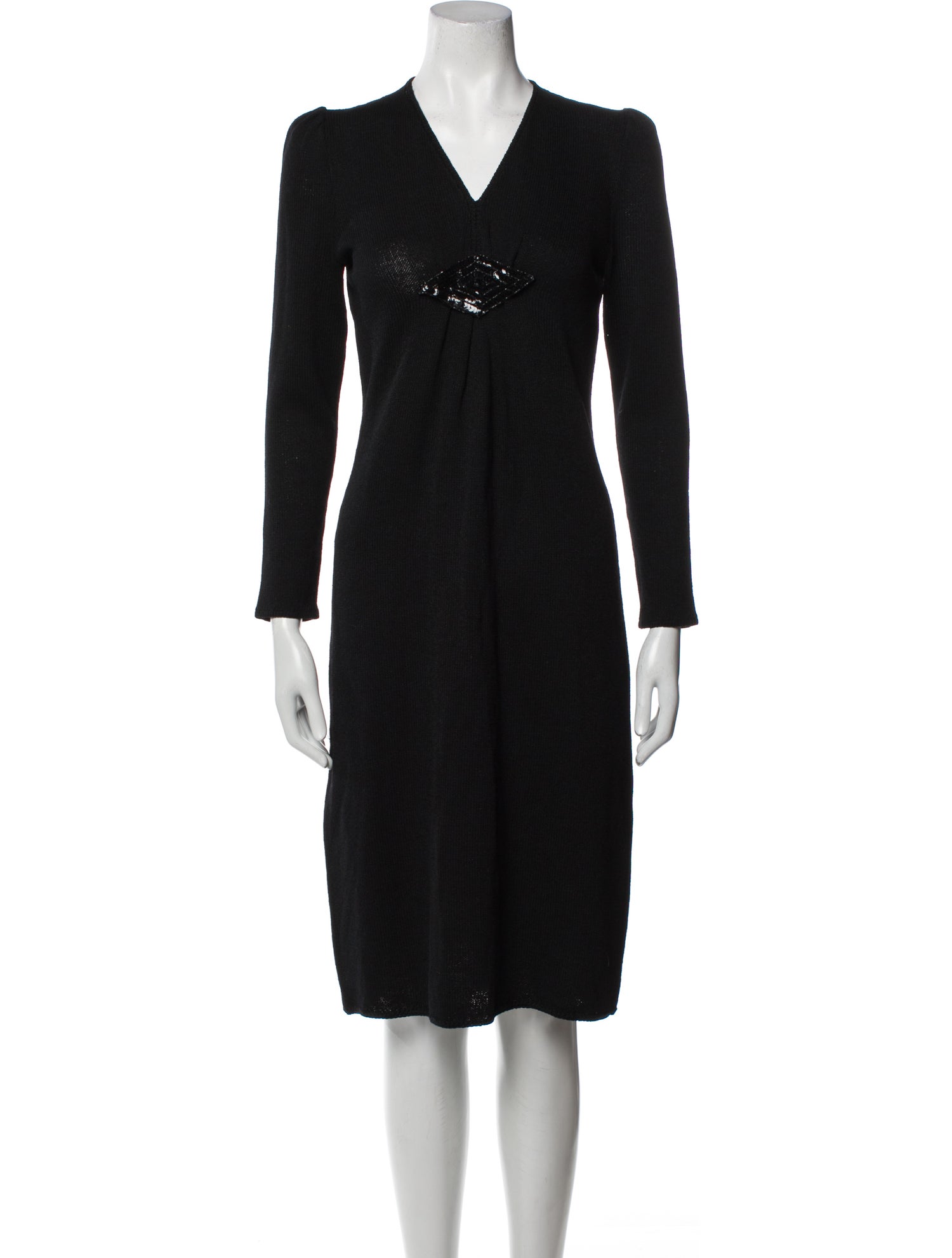 St. John Vintage Knee-Length Dress