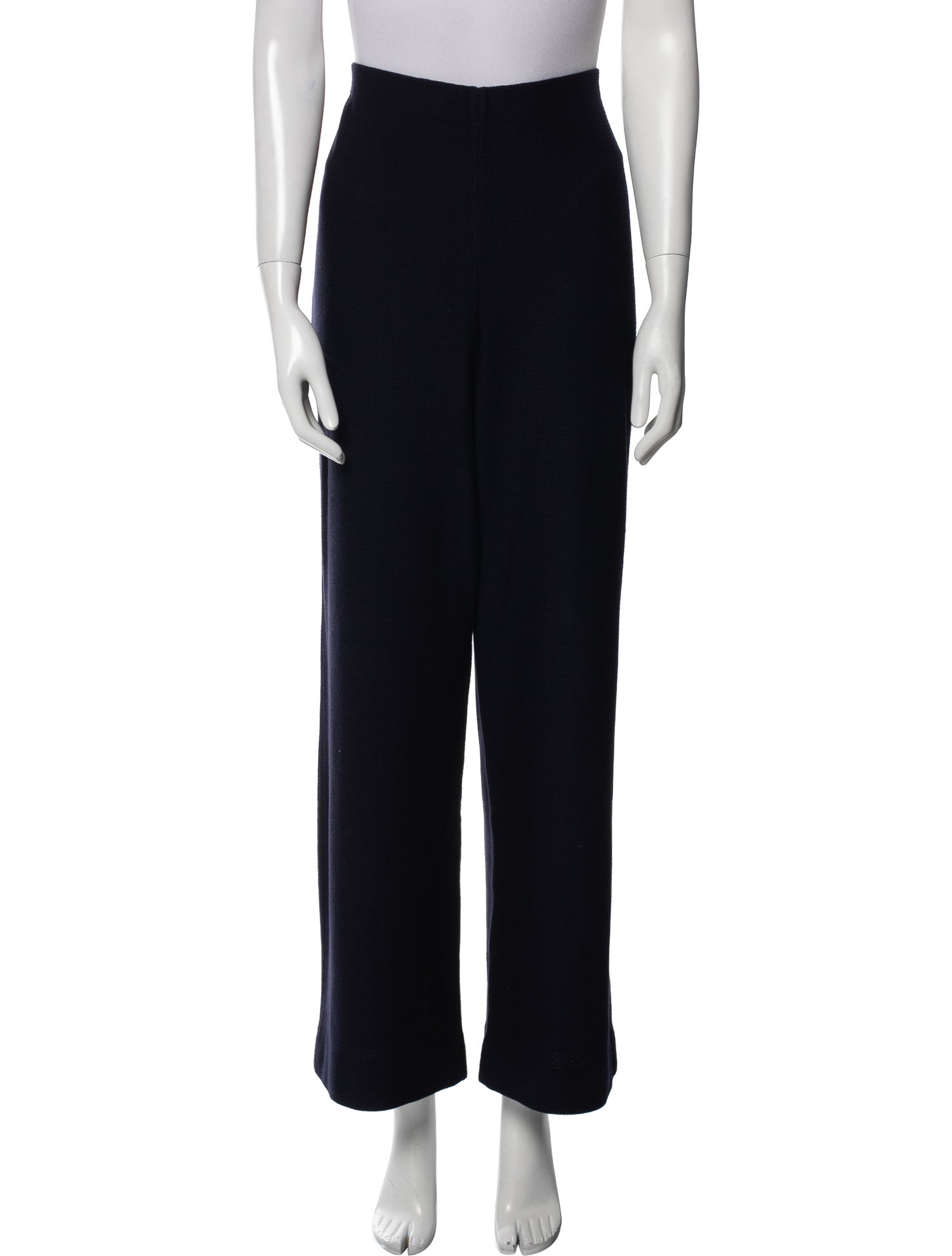 St. John Wool Wide Leg Pants