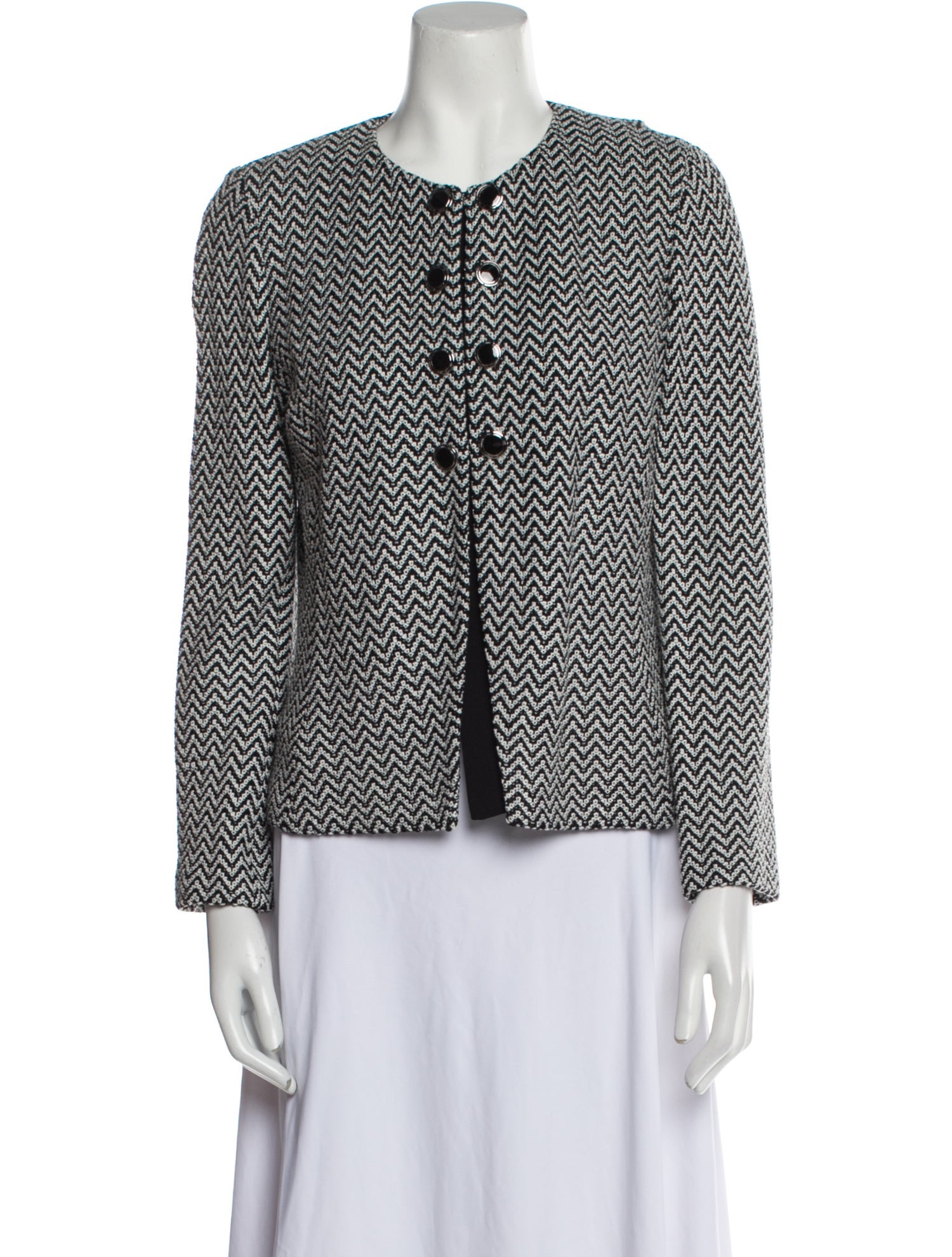 St. John Printed Evening Jacket