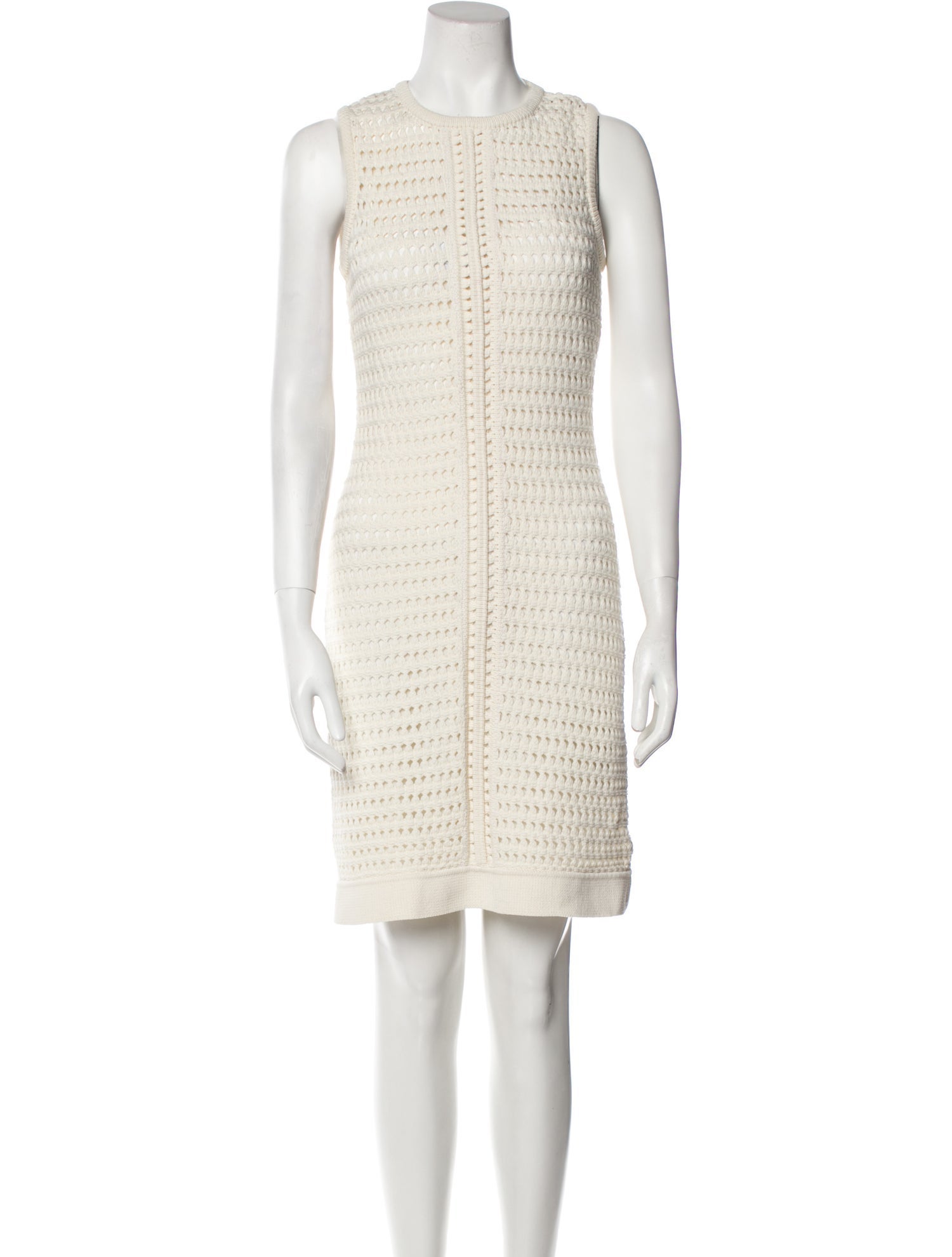 St. John Crew Neck Mini Dress w/ Tags