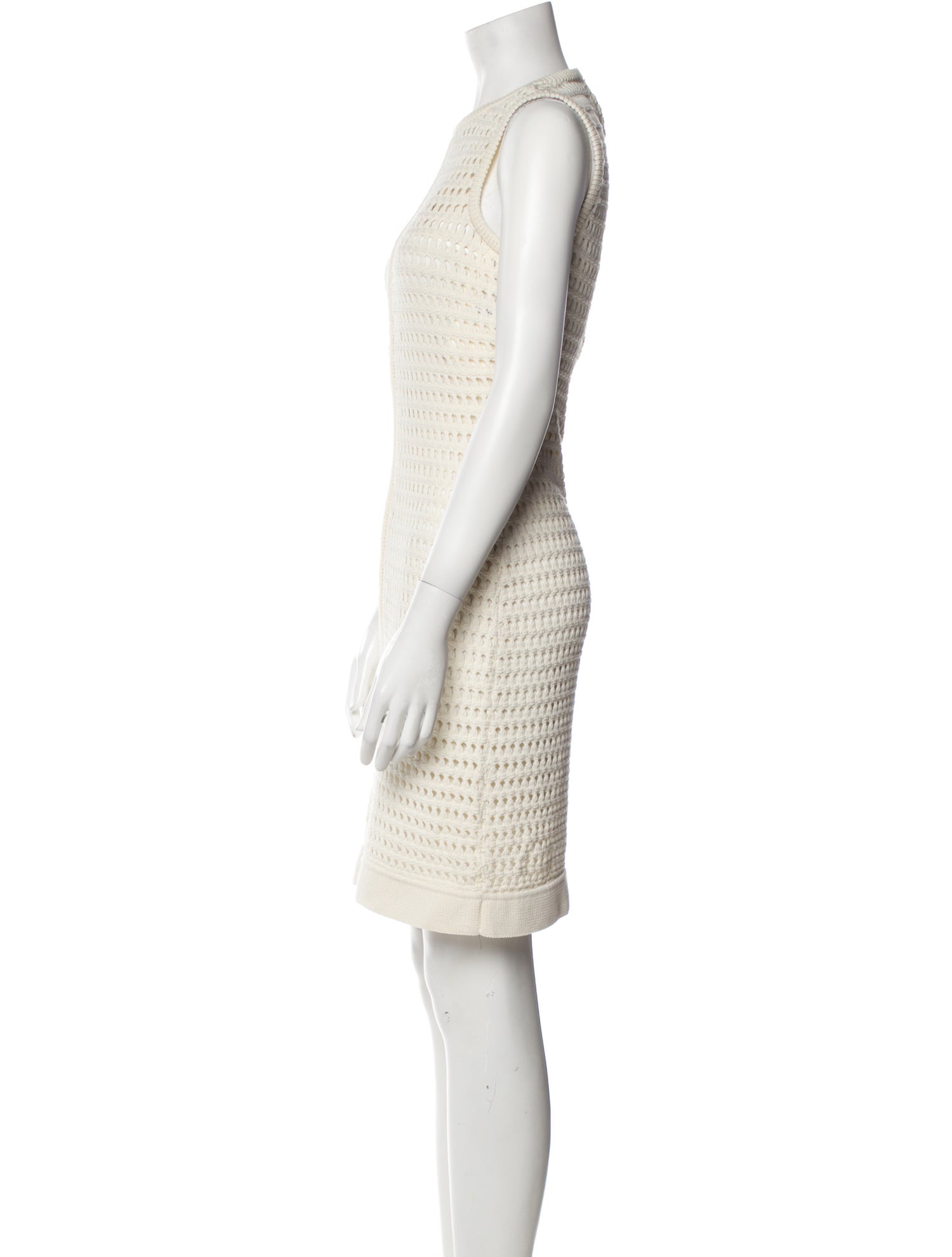 St. John Crew Neck Mini Dress w/ Tags