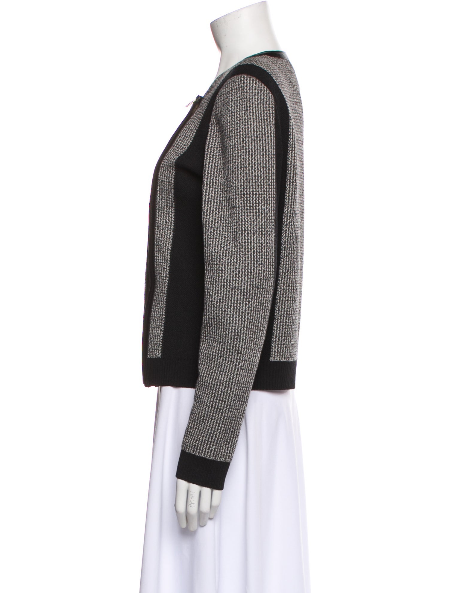 St. John Wool Tweed Pattern Evening Jacket