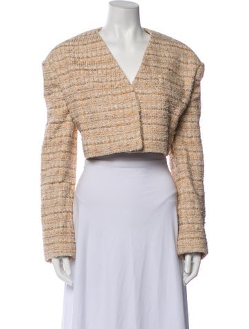 St. John Jackets 2021 Tweed Pattern Evening Jacket S