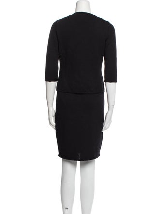 St. John Wool Skirt Set