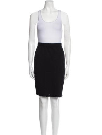 St. John Wool Skirt Set