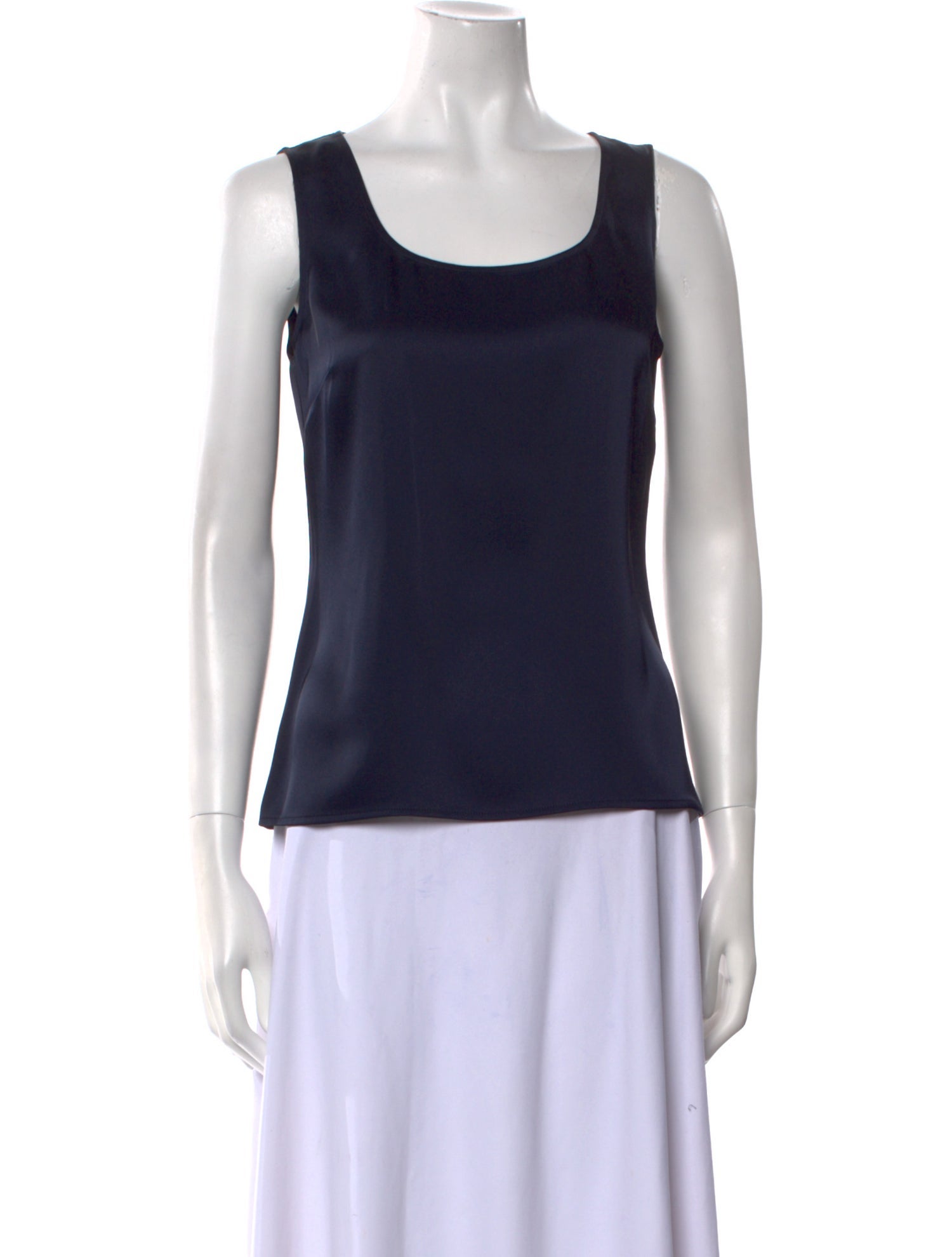 St. John Scoop Neck Sleeveless Top w/ Tags