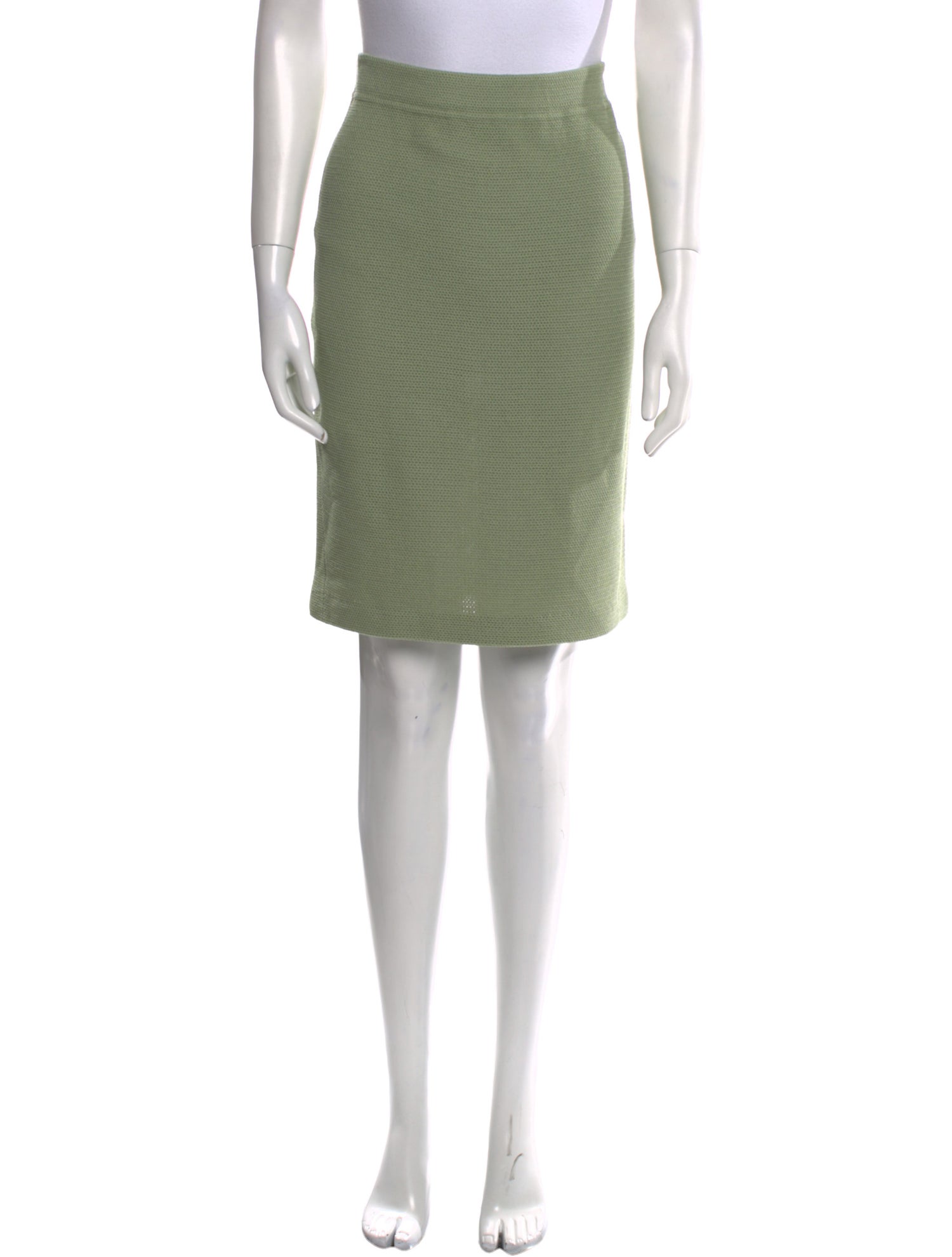 St. John Wool Knee-Length Skirt