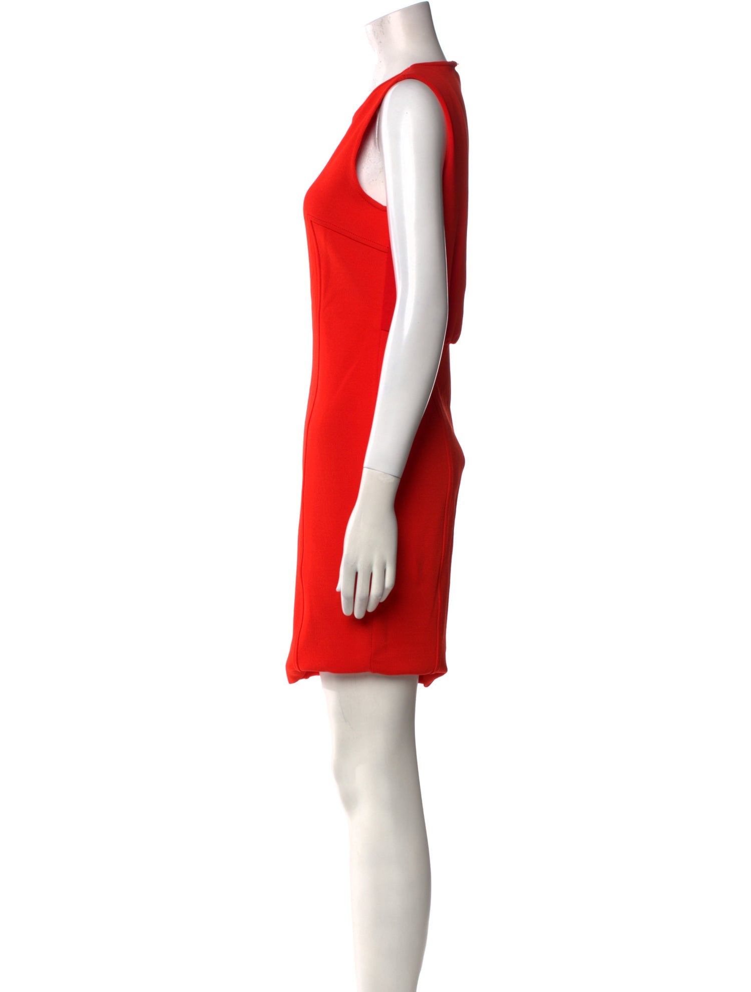 St. John Crew Neck Mini Dress
