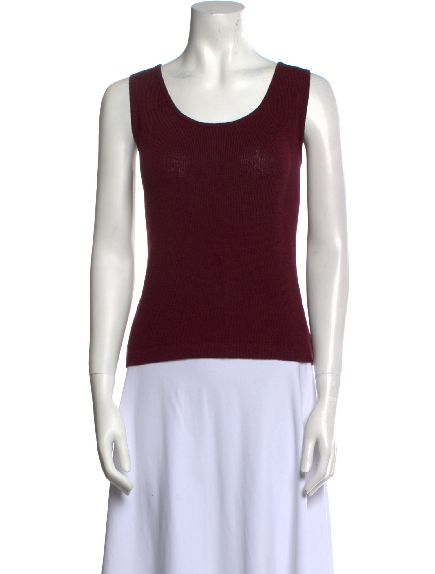 St. John Scoop Neck Sweater