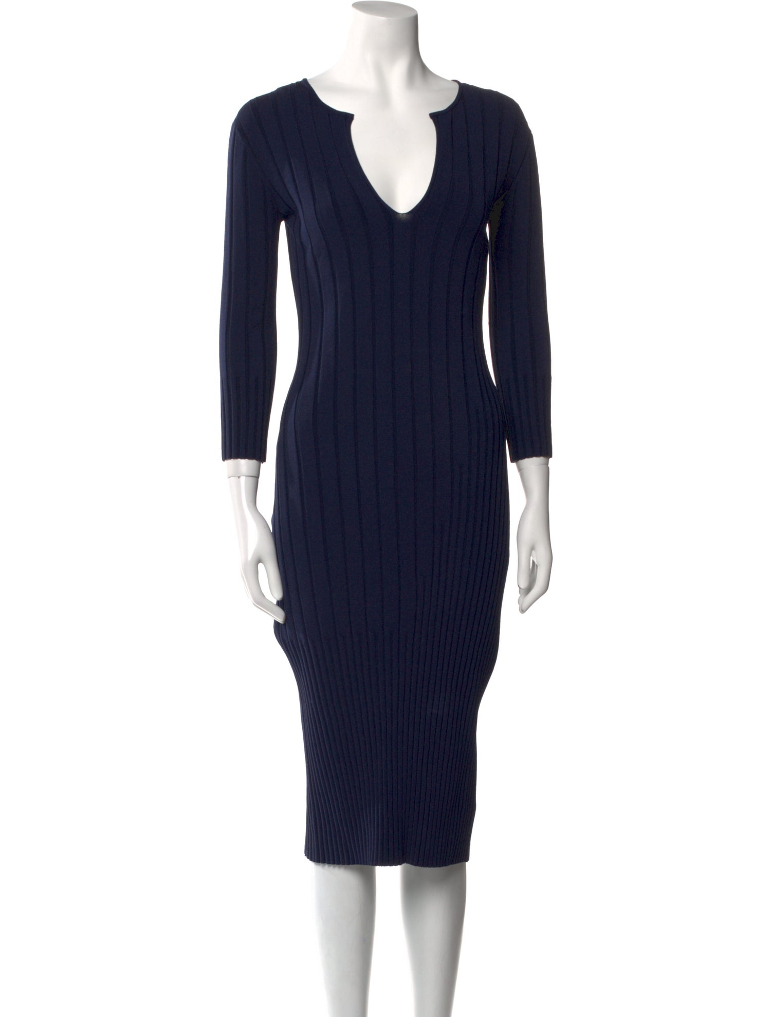 Bottega Veneta★素敵！Wool Blend Knee Length Sweater Dress Knitted wool maxi dress in black - Bottega Veneta | Mytheresa