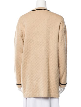 St. John Plunge Neckline Sweater