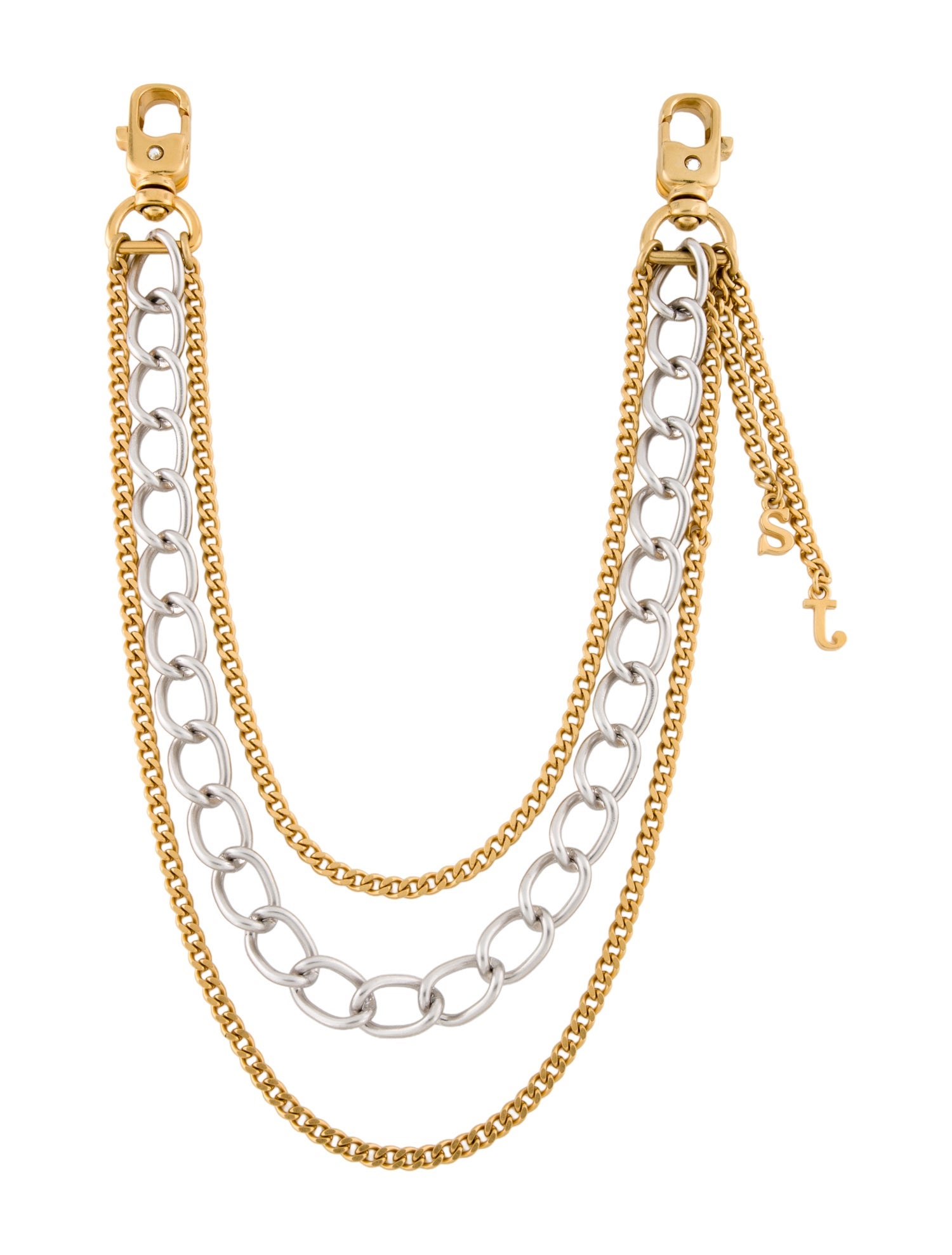 St. John St. John Metal Bag Charm