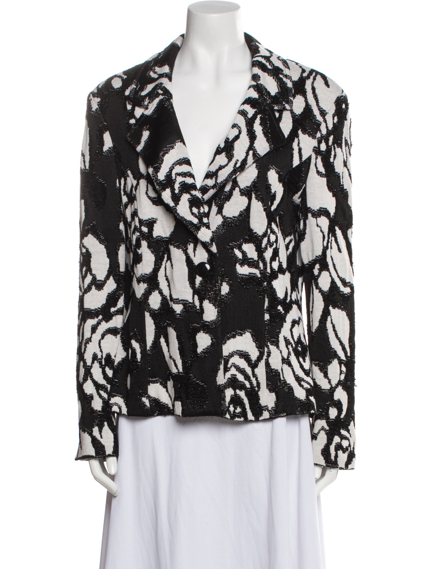 St. John Printed Blazer