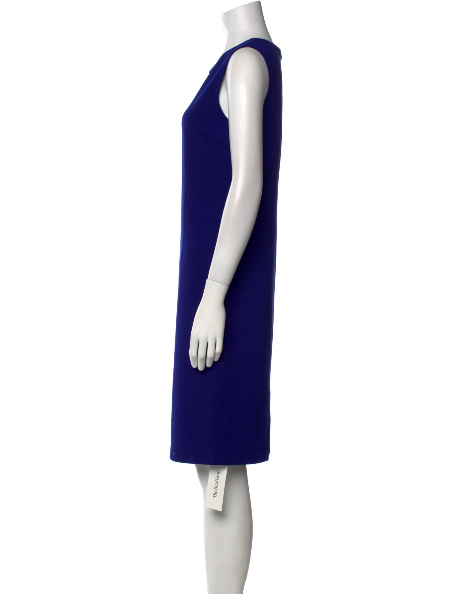 St. John Wool Knee-Length Dress
