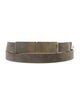 St. John Skinny Suede Belt
