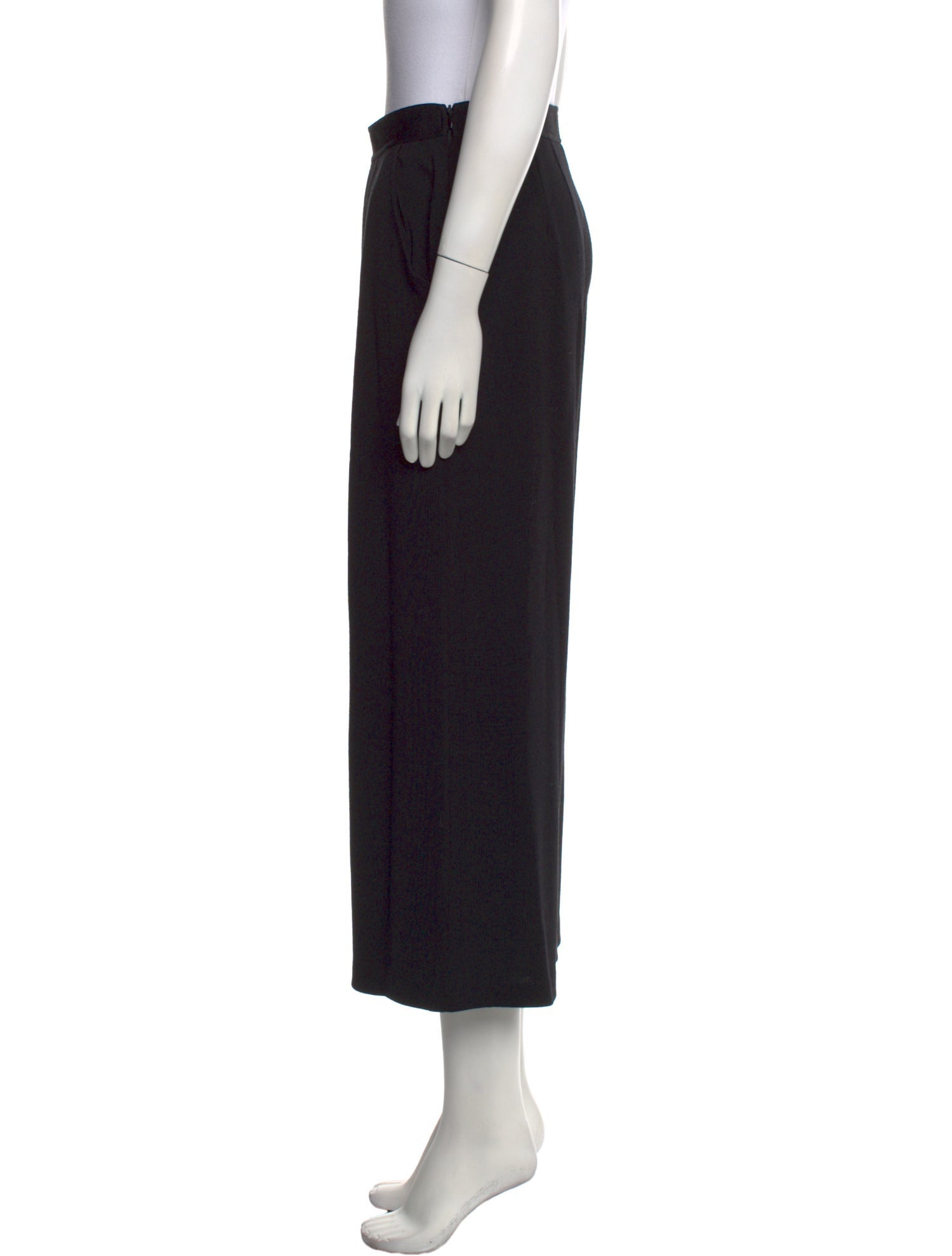 St. John Wool Wide Leg Pants