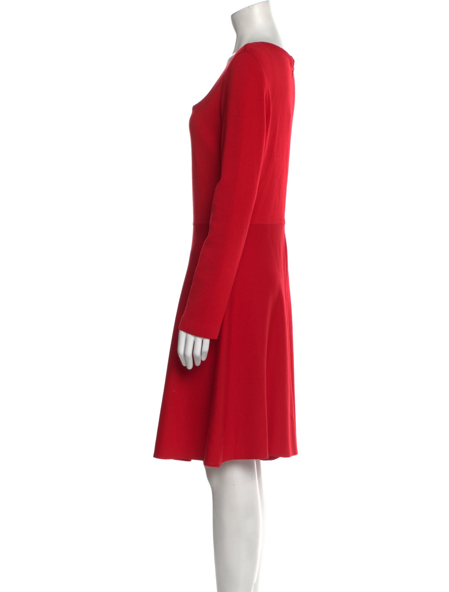 St. John Wool Knee-Length Dress