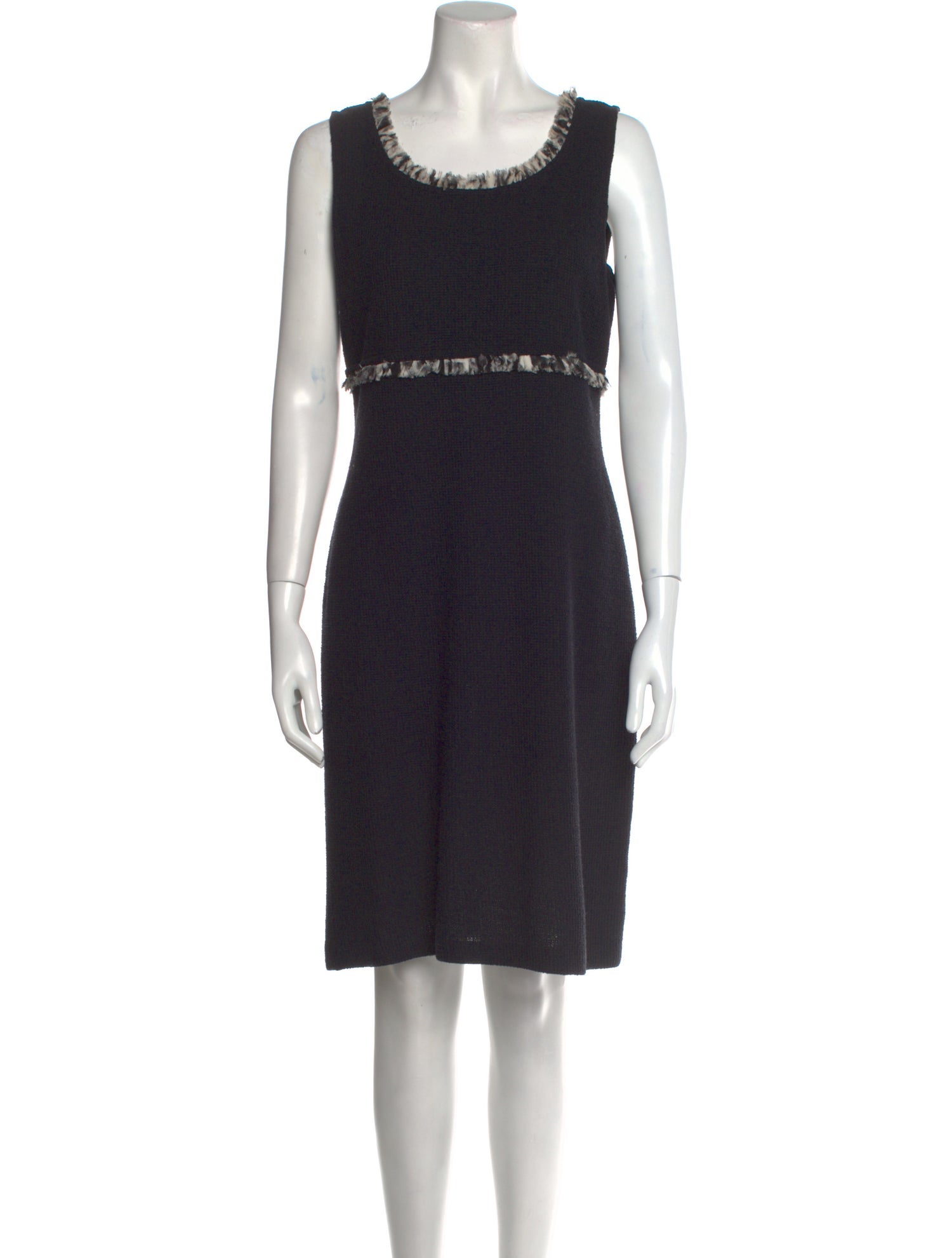 St. John Collection Wool Knee-Length Dress