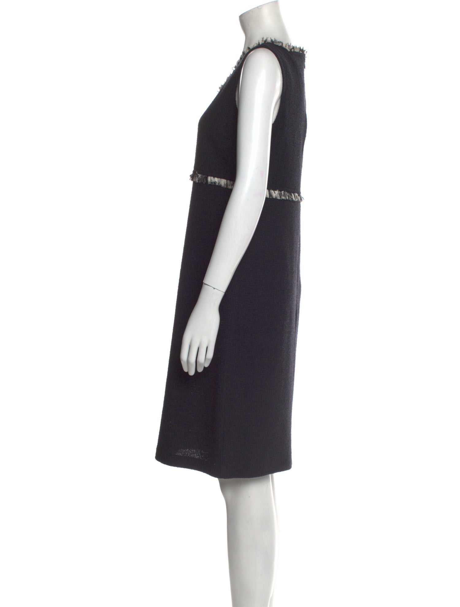 St. John Collection Wool Knee-Length Dress