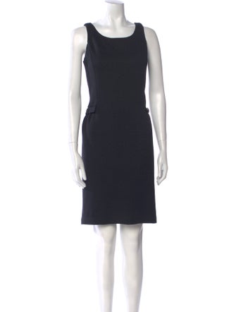 St. John Wool Mini Dress