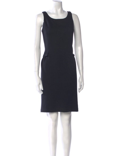 St. John Wool Mini Dress