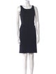 St. John Wool Mini Dress
