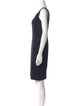 St. John Wool Mini Dress