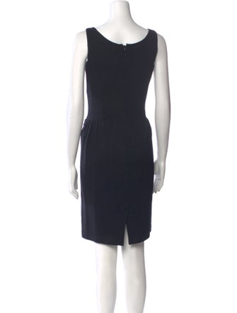 St. John Wool Mini Dress