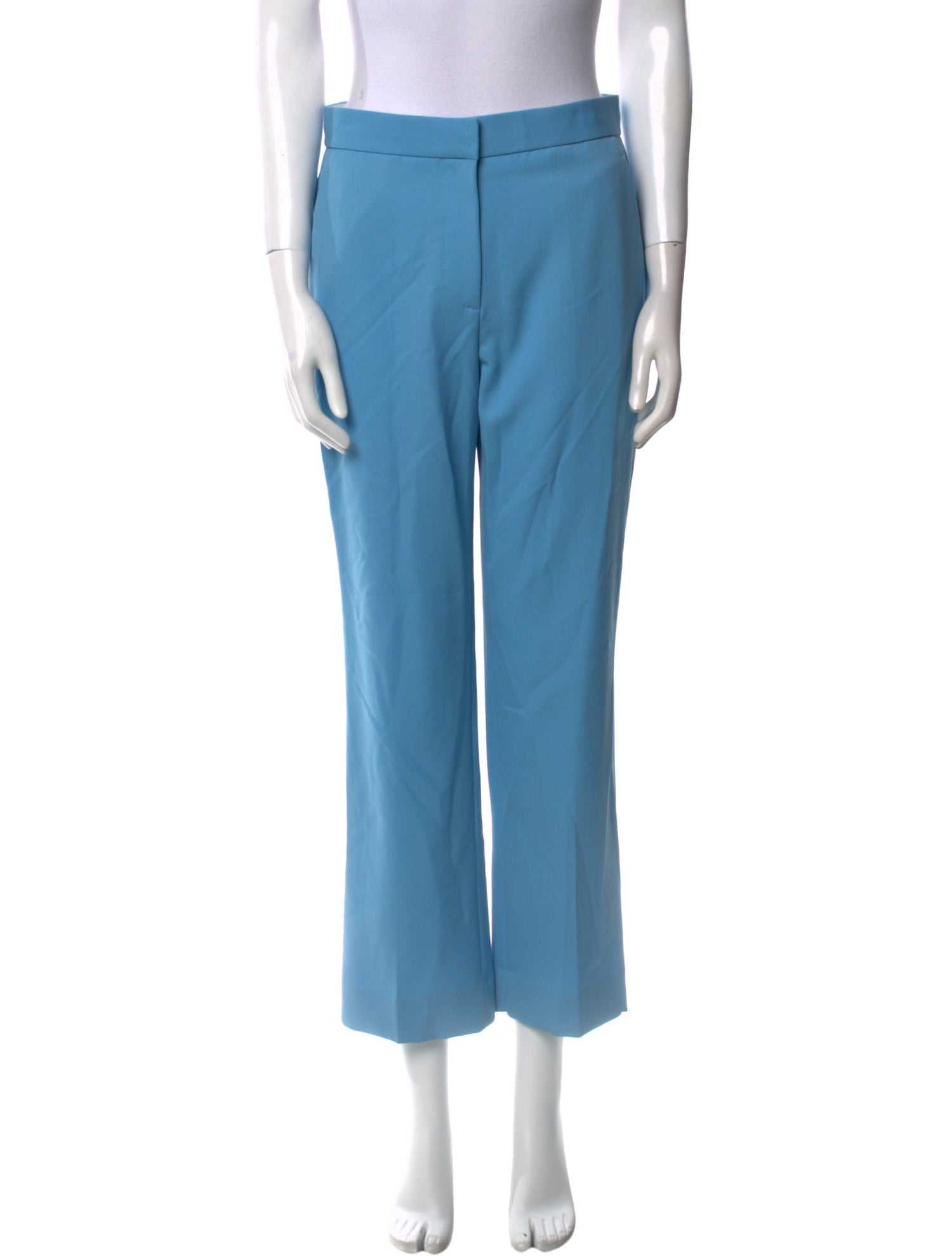 St. John Wool Straight Leg Pants