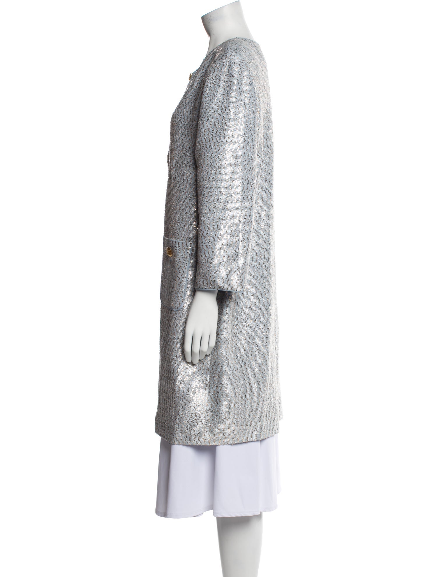 St. John Tweed Pattern Evening Jacket w/ Tags