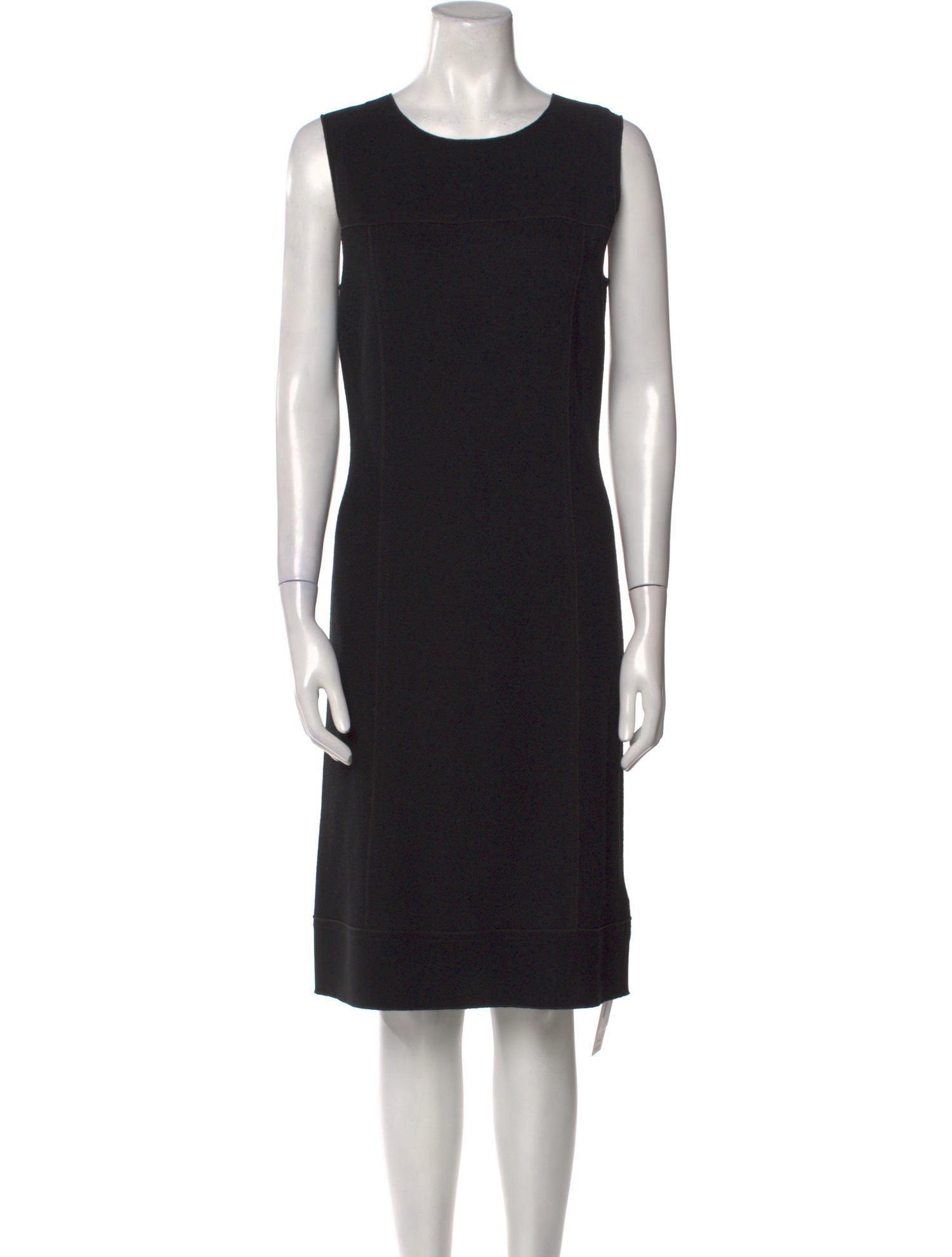 St. John Wool Knee-Length Dress