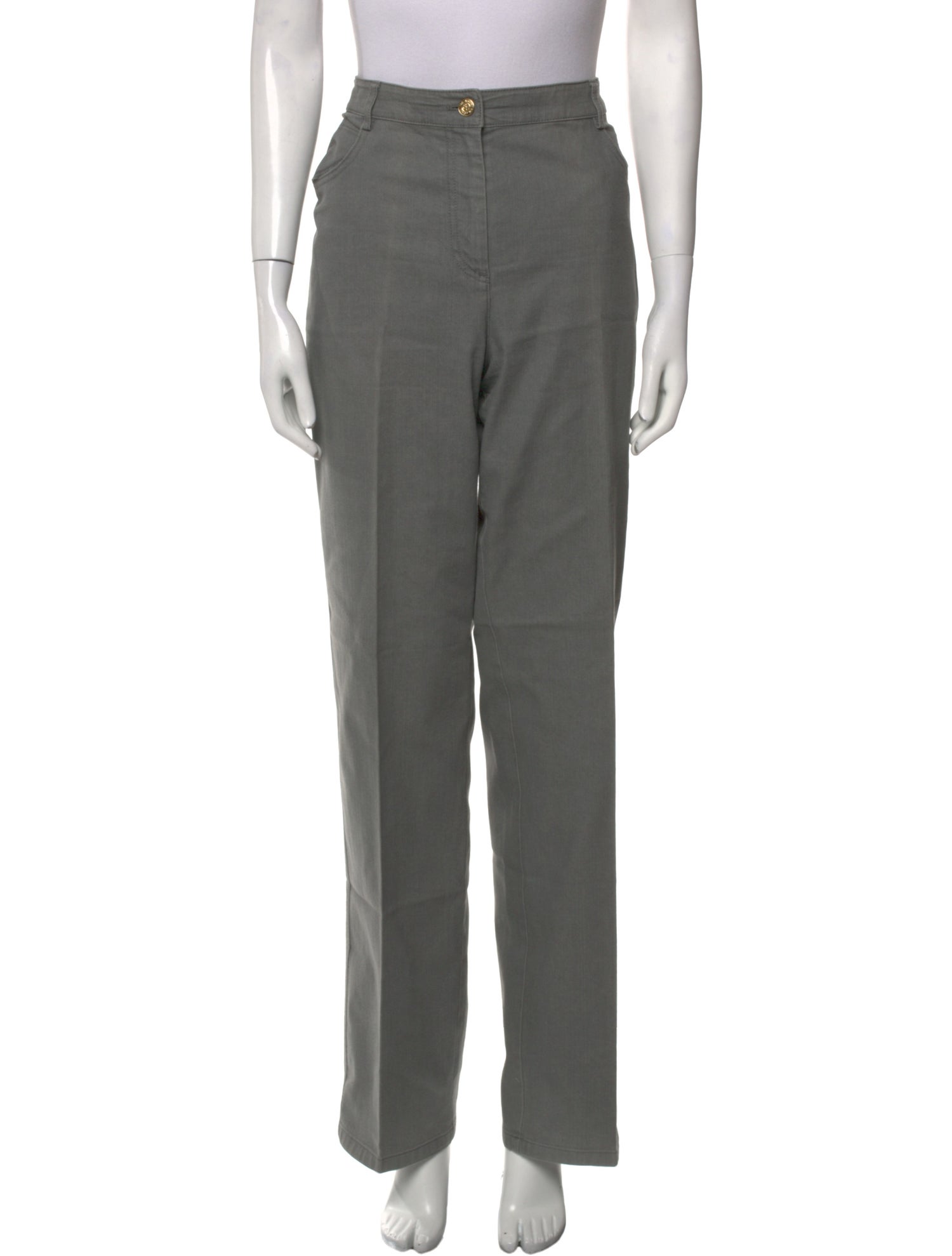 St. John High-Rise Wide Leg Jeans