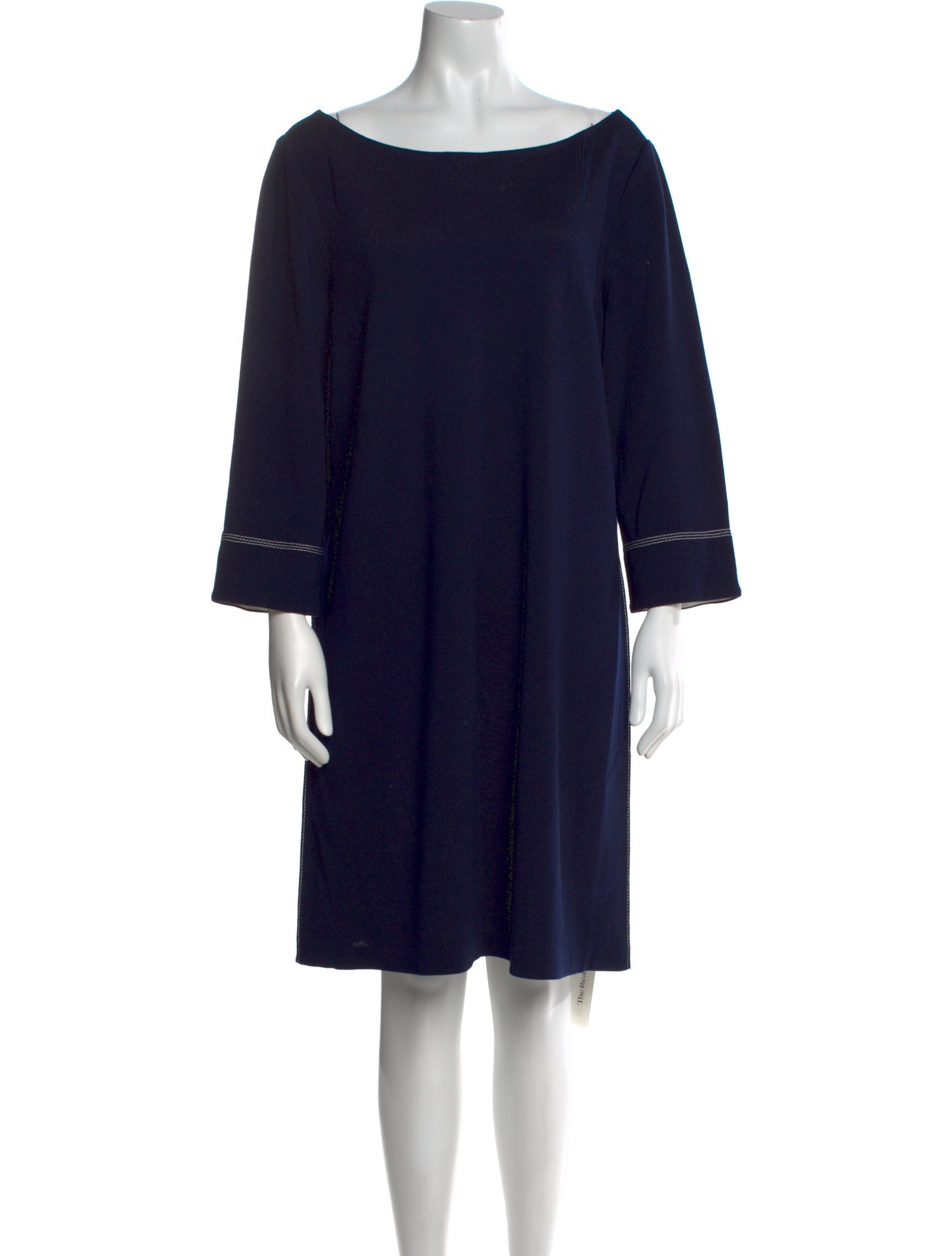 St. John Wool Knee-Length Dress