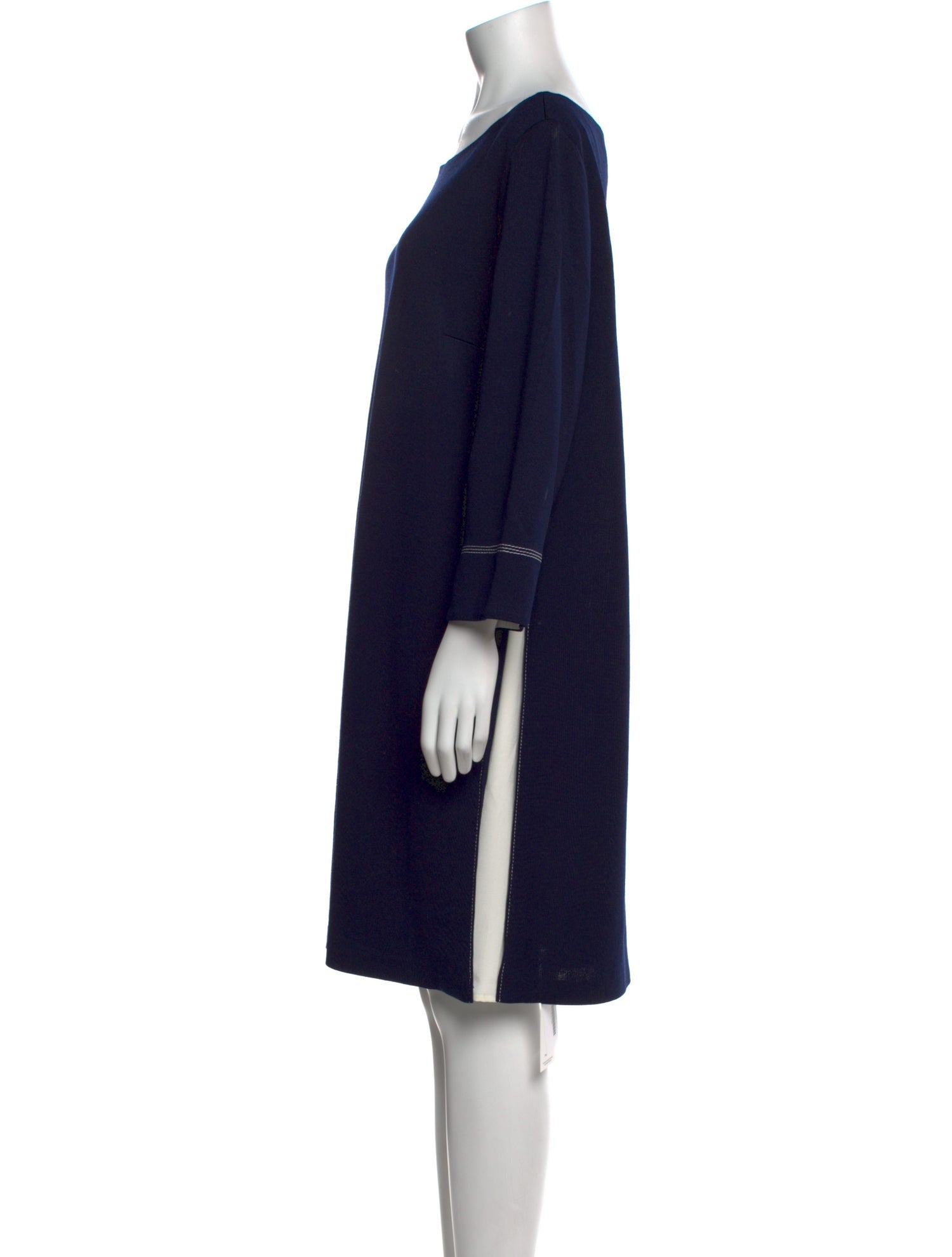 St. John Wool Knee-Length Dress