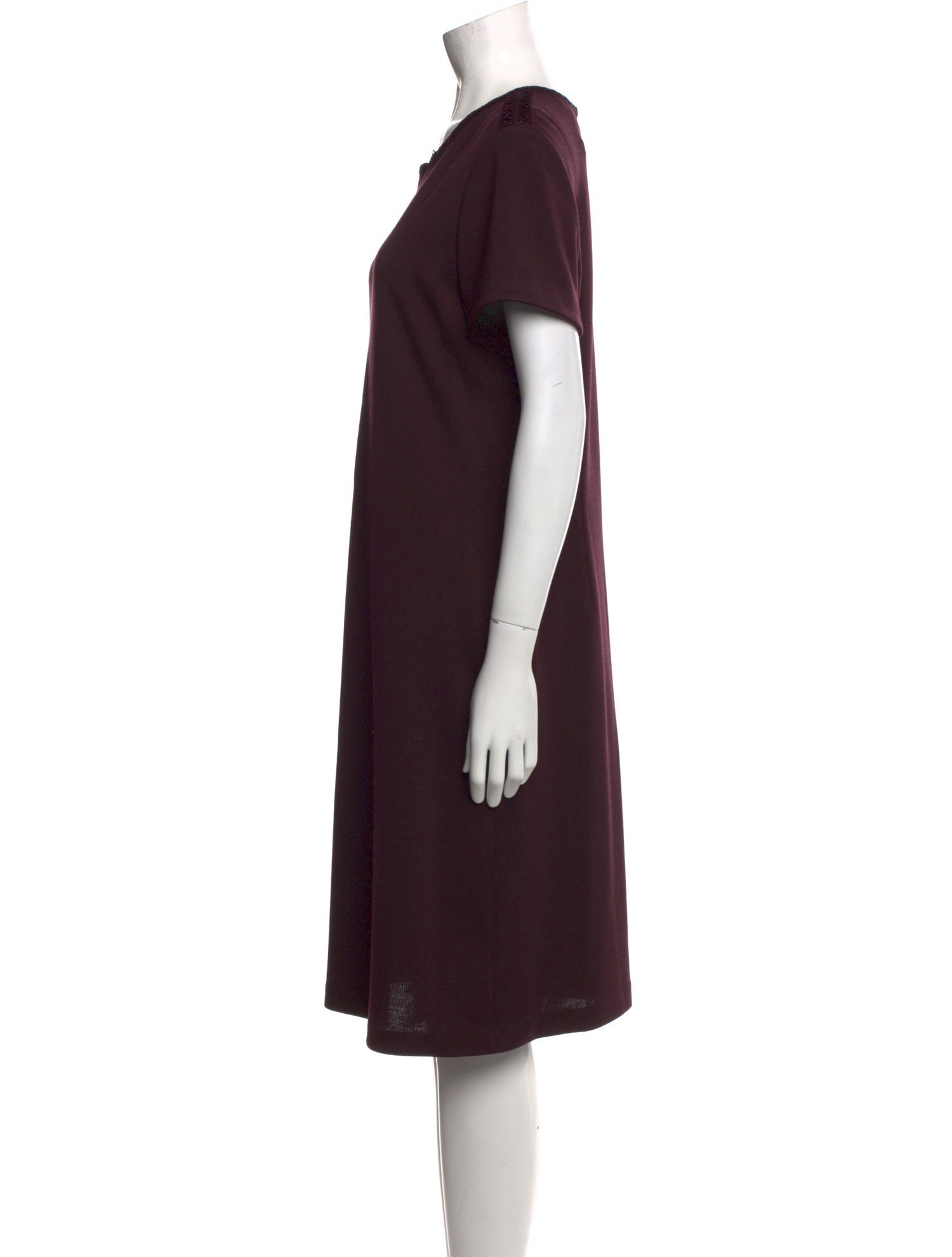 St. John Crew Neck Knee-Length Dress w/ Tags