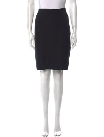 St. John Wool Knee-Length Skirt