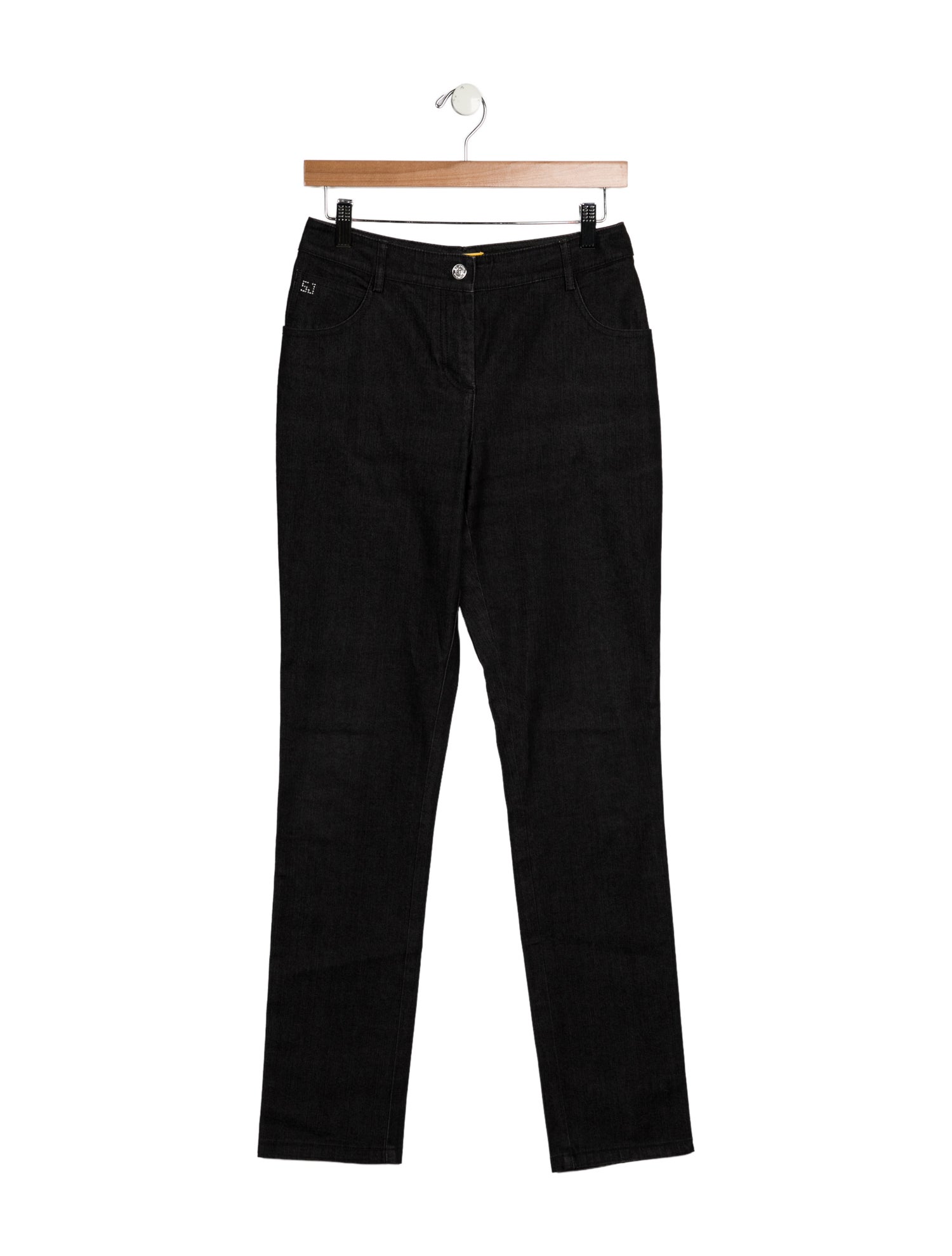 St. John Mid-Rise Straight Leg Jeans