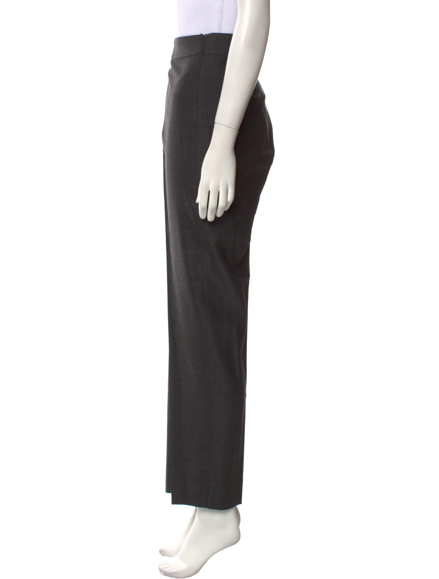 St. John Wool Straight Leg Pants