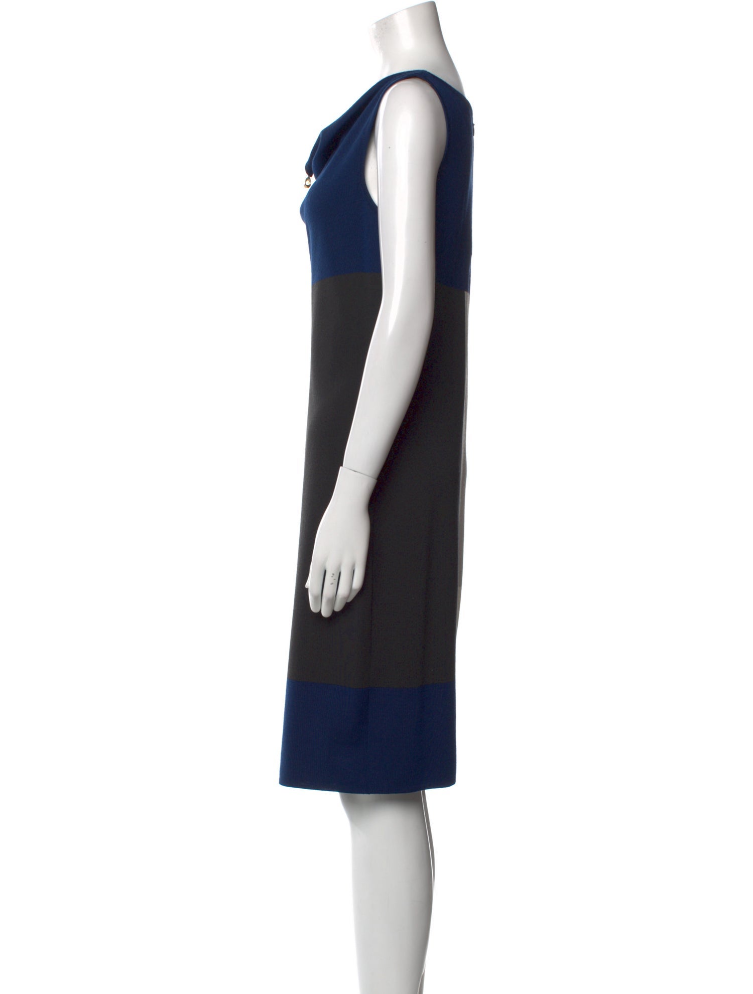 St. John Wool Knee-Length Dress