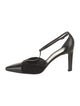 St. John Leather T-Strap Pumps