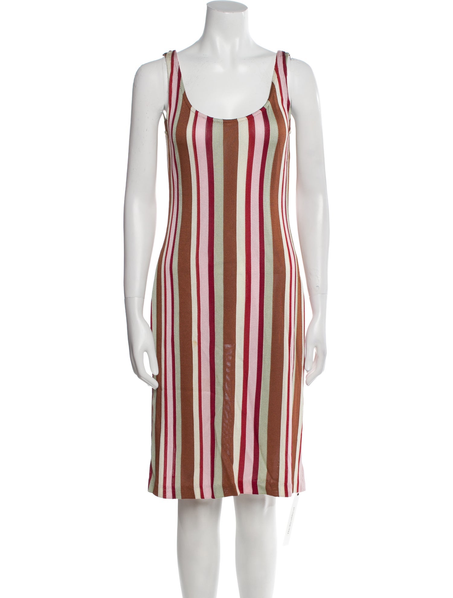 St. John Striped Mini Dress