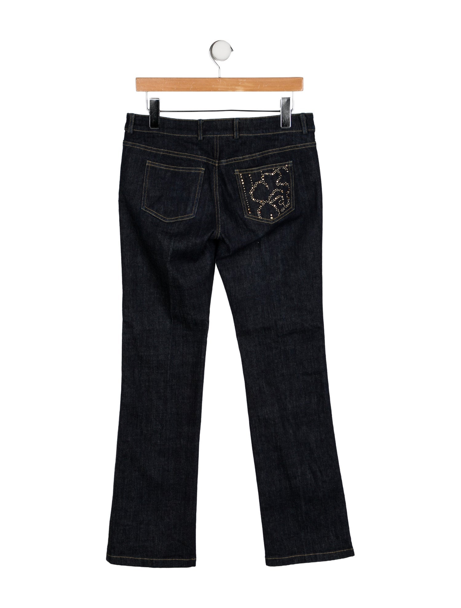 St. John High-Rise Straight Leg Jeans