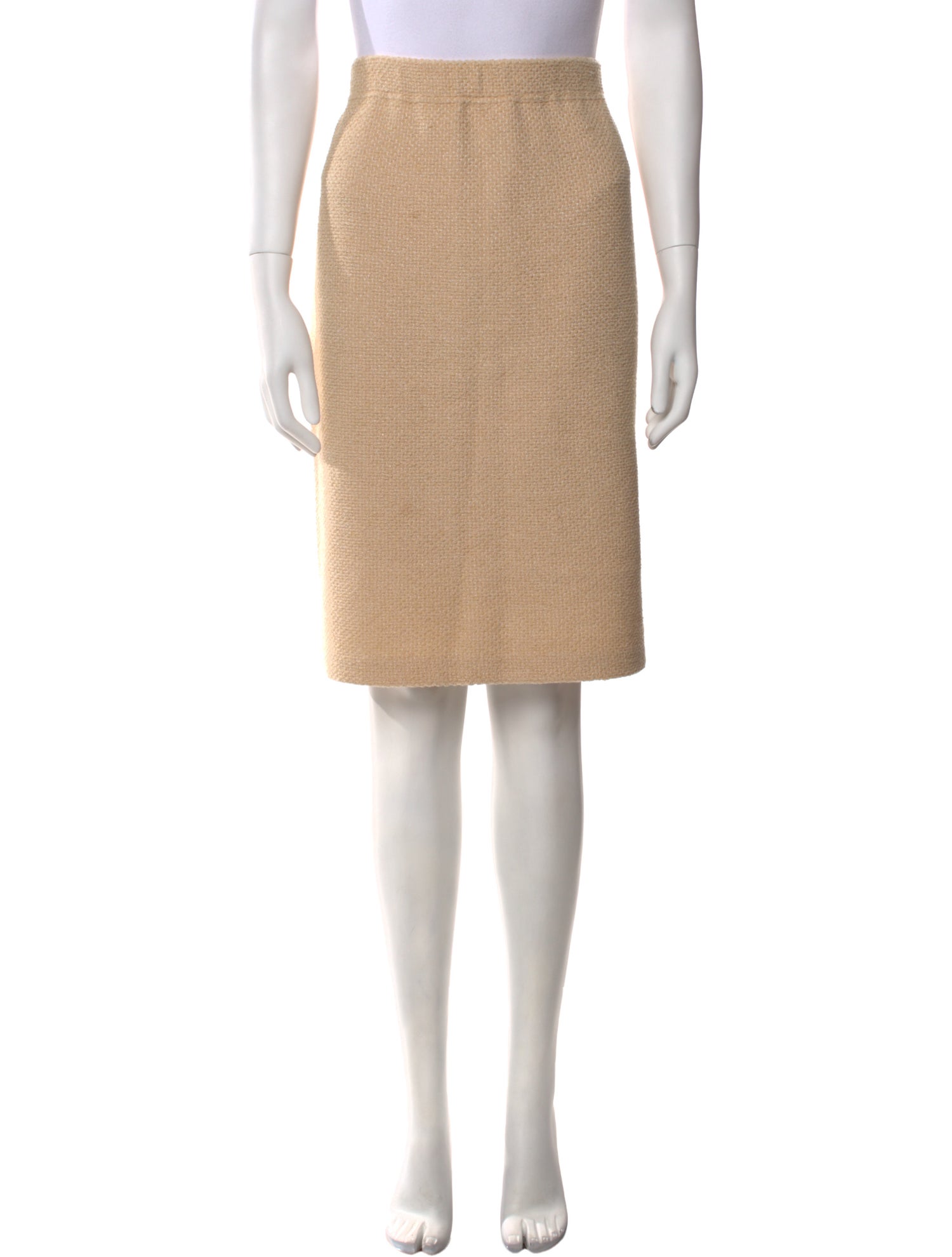 St. John Wool Knee-Length Skirt