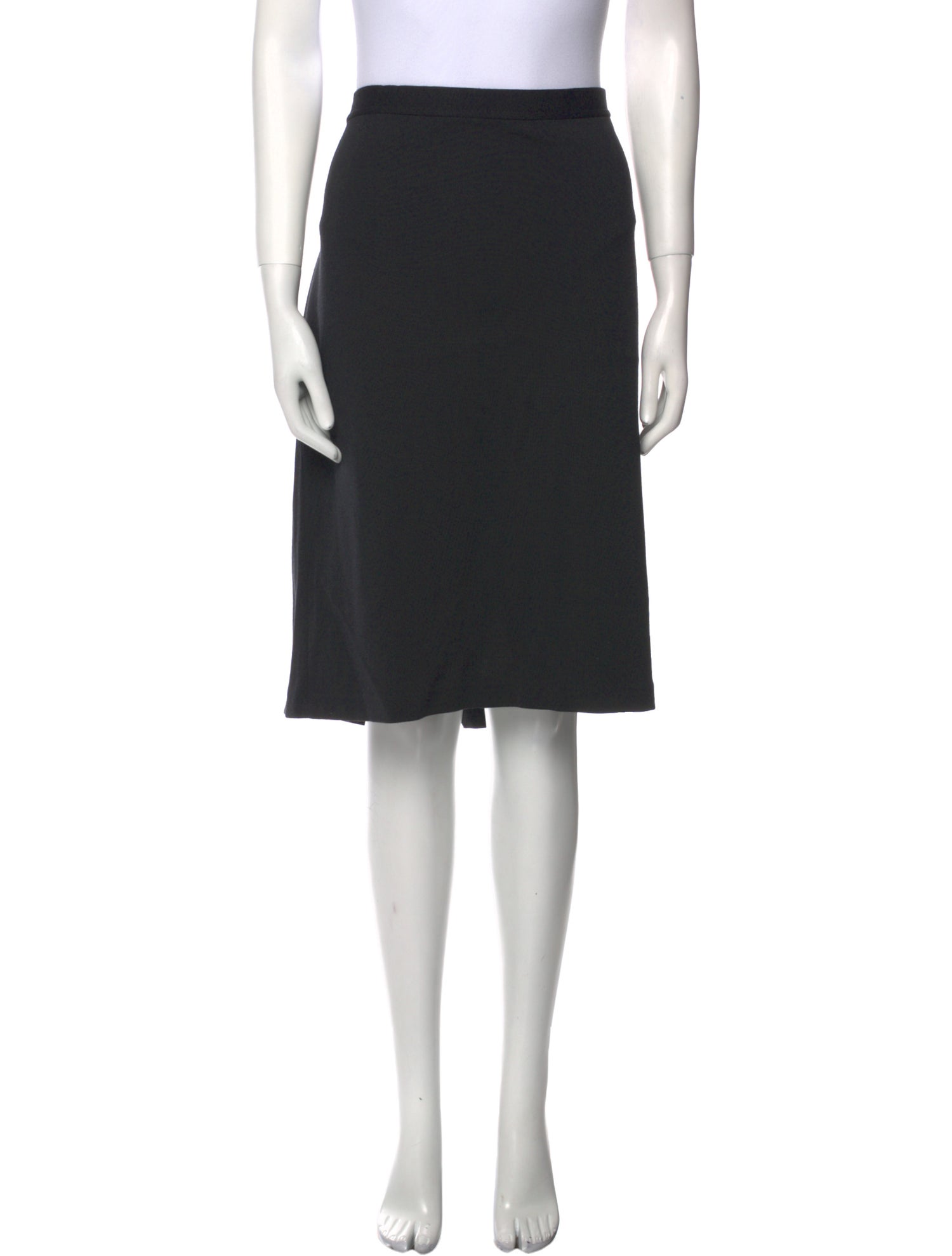 St. John Wool Knee-Length Skirt