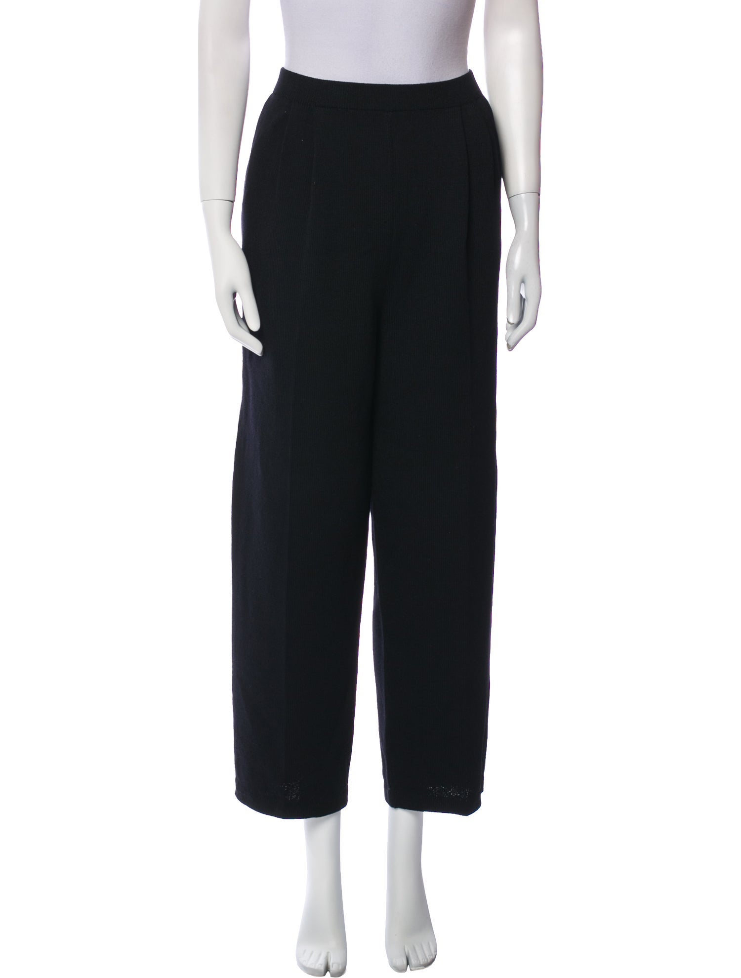 St. John Pleated Accents Sweatpants